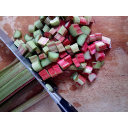 Rhubarbe Pep's ! Rhubarbe et Citron confit
