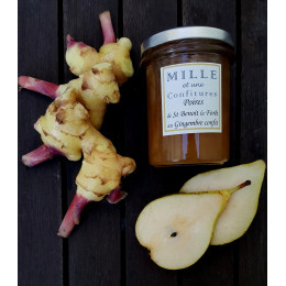 Poires de Saint Benoit la Foret au Gingembre confit