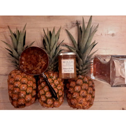 Ananas des Iles, Rhum, Raisins