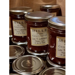 Les 3 Complices : Pêches, Figues et Jus de Raisin