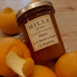 Poires de St Benoit la Foret à la Bergamote