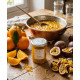 "1550" : Oranges et pur cacao