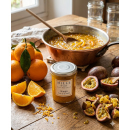 "1550" : Oranges et pur cacao