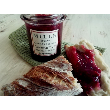 "Germinal 2020 : Rhubarbe, Framboises, Pamplemousse