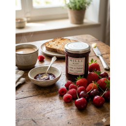 Comme un Printemps... Fraises-Framboises-Cerises