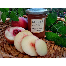 Fraicheur de Pêches à la Menthe CHATEAU DE JALLANGES